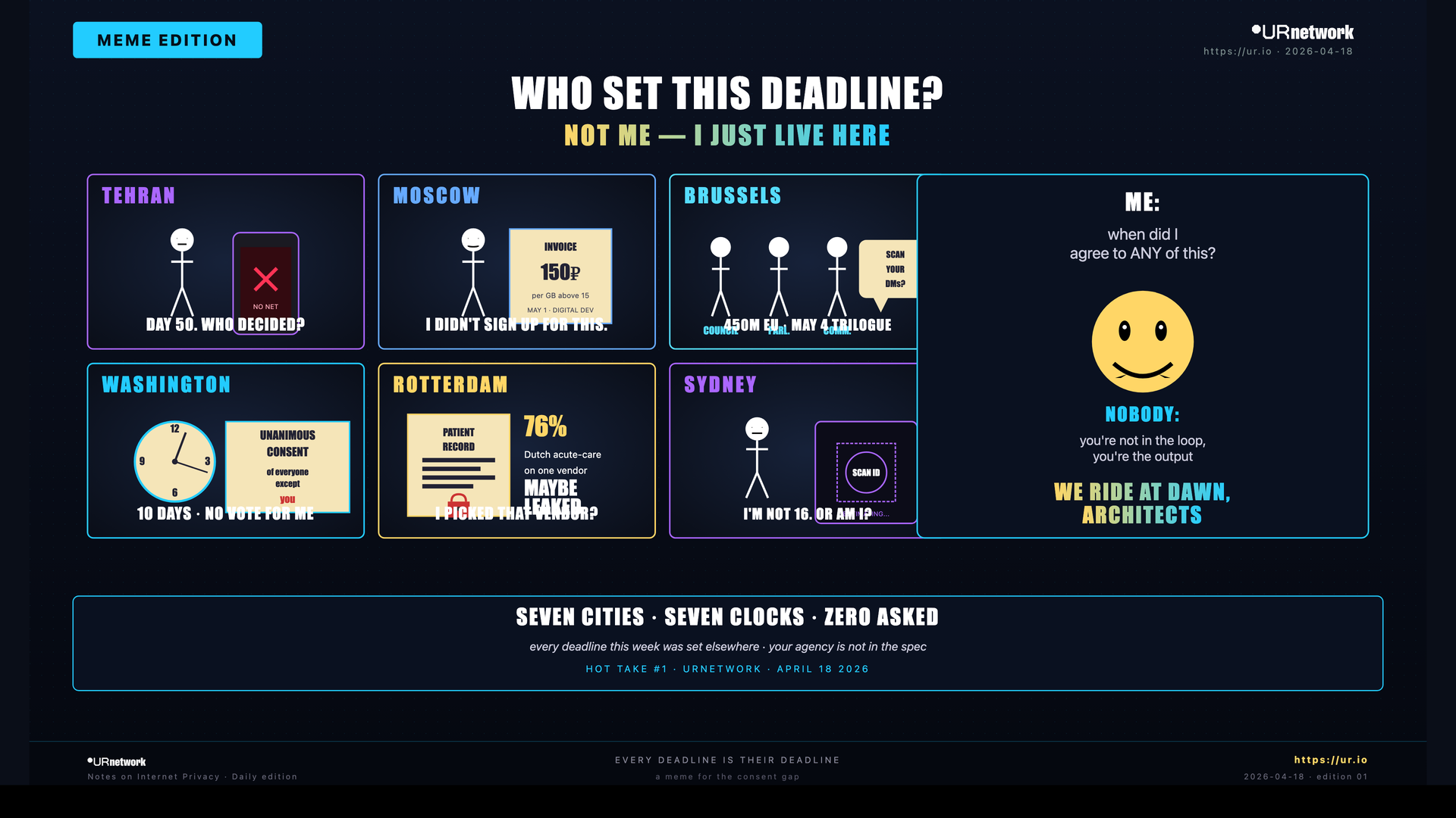 Comic: Every Deadline Is Their Deadline
