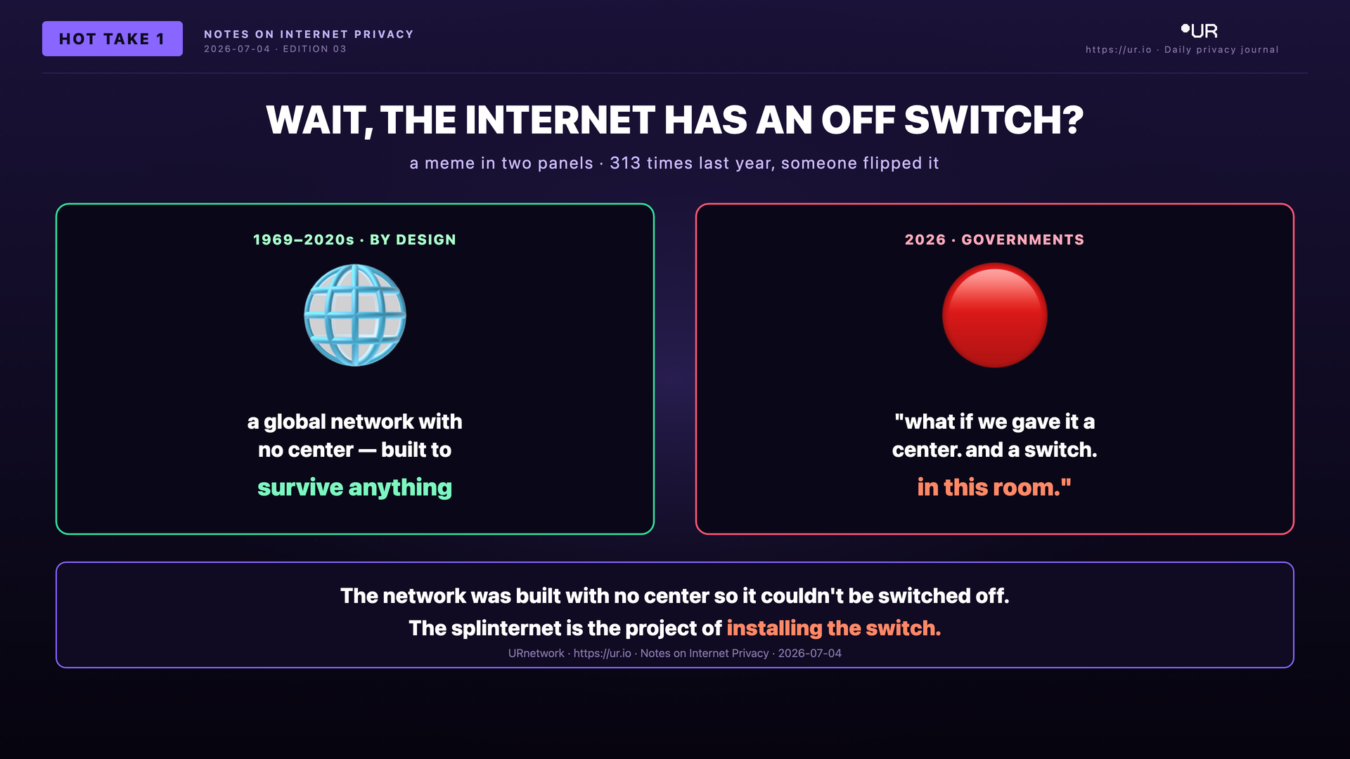 Comic: The Splinternet Is Here