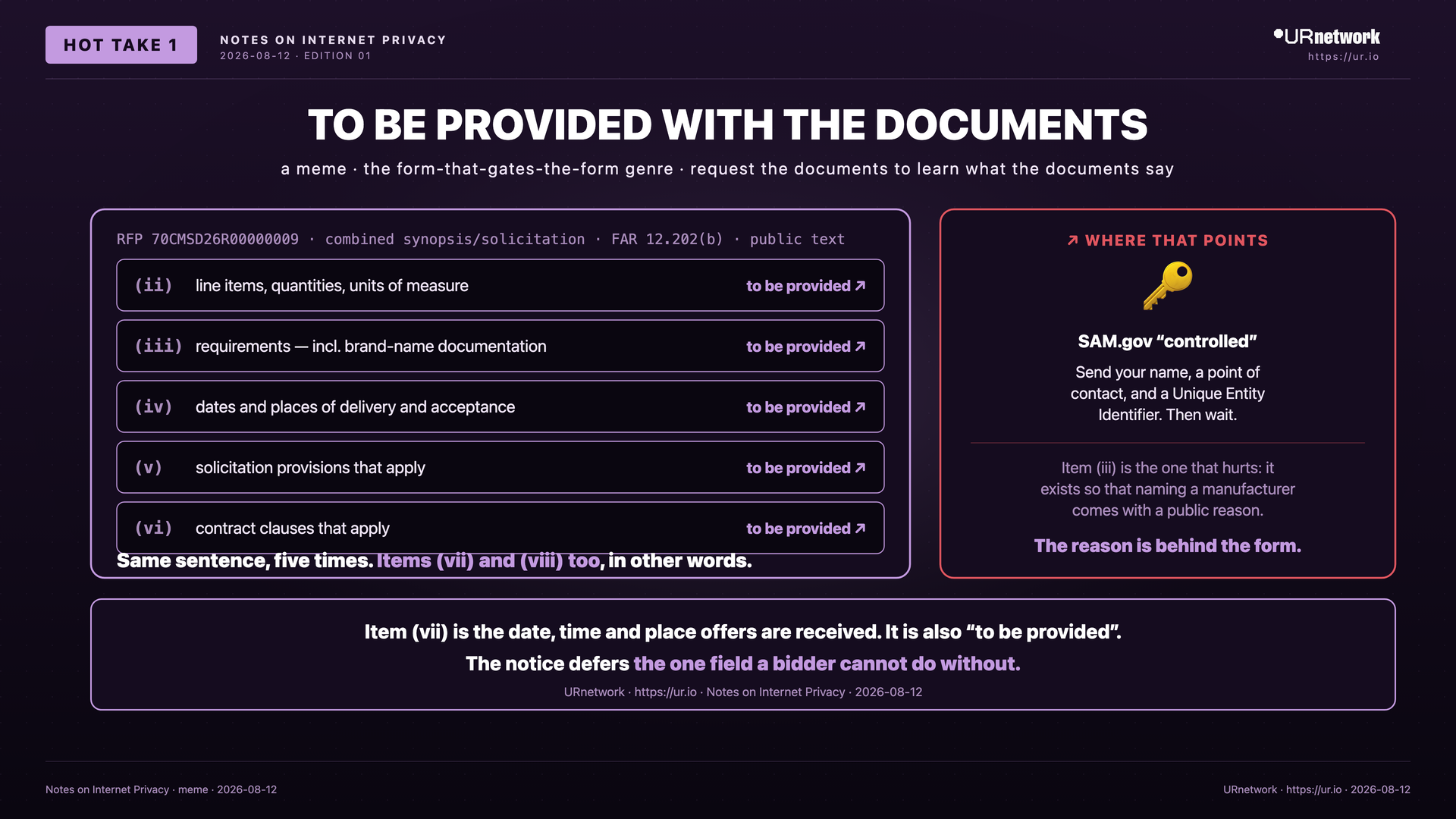 Comic: A notice that cannot state its own deadline has stopped being a public record